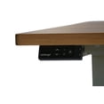 thumbnail image 6 of QualGear Smart Electric Standing Desk – Black, Bluetooth Dual Motor, Mobile App, Reversible Top, 6 of 12