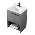 thumbnail image 5 of Fine Fixtures Phoenix 24 in. W x 18.5 in. D x 33.5 in. H Bathroom Vanity in Rustic White with White Ceramic Sink (Full Assembly Required), 5 of 6