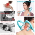 thumbnail image 2 of Neck Massager, Trigger Point Roller Massager For Pain Relief Handheld Shoulder Massager Tool With 6 Balls, 2 of 3