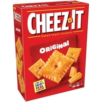 (2 Pack) Cheez-It Baked Snack Crackers Original, 12.4 OZ box
