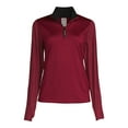 thumbnail image 5 of Avia Women's Brushed 1/4 Zip Top, 5 of 5