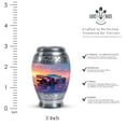 thumbnail image 2 of SUBSH Chromatic Sunset Reflections - Mini Urns - Small Keepsake Urns for Human Ashes Mini Cremation Urns - Urns Cremation - Cremation Urns for Adult Ashes Men (Size - 3inch,1pcs), 2 of 2