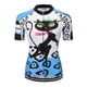 thumbnail image 3 of Maillot de ciclismo para mujer, maillot de ciclismo 2021 de manga corta para equipos profesionales, maillot de ciclismo, camisetas deportivas de verano rosa, 3 of 5