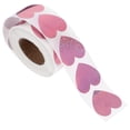 thumbnail image 4 of Shisuyan 500pcs Body Tanning Heart Stickers Sun Tan Heart Labels Tanning Heart Labels, 4 of 9