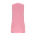 thumbnail image 6 of Tdoqot Summer Dresses for Women 2025- V-Neck Sleeveless Casual Loose Fit Sundress Midi Dress with Pockets Pink Size 2XL, 6 of 7