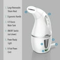 thumbnail image 5 of Conair Handheld Travel Garment Steamer for Clothes, CompleteSteam 1100W, For Home, Office and Travel GS2WB, 5 of 10