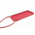 thumbnail image 4 of For Samsung Galaxy S21 4G/5G Case Rubberized Fiber Lining Cover with Long Lanyard, 4 of 5