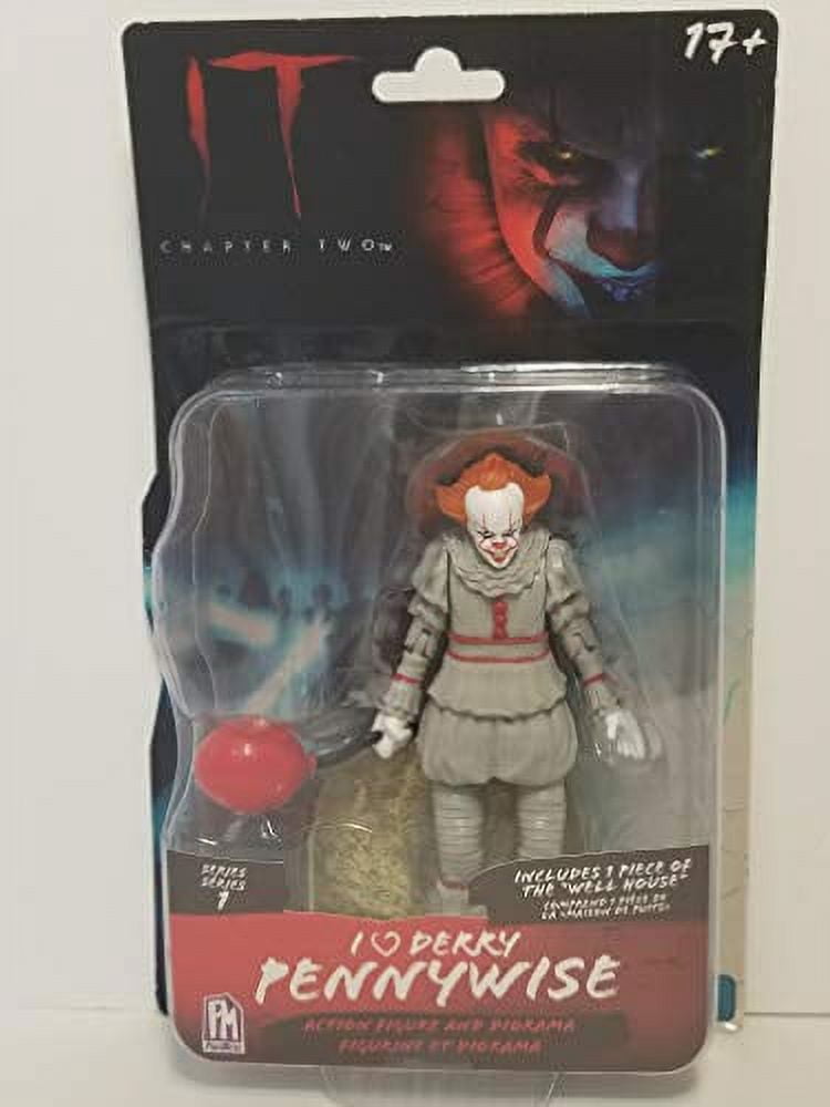 NECA, It Chapter Two, Pennywise 7-Inch Action Figure, with Red