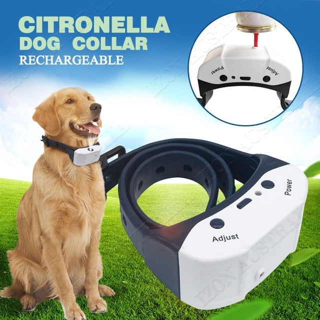 New Dog Snoring Device Stop Barking Rechargeable Dog Collar Anti Bark Pet Mist Spray