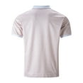 thumbnail image 5 of RUTAYY Men's Outfits Summer Beach Casual Zipper Short Sleeve Tshirts Shorts 2 Piece Daily Wear Classic Stylish Clothing Sets, 5 of 9