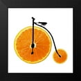 thumbnail image 2 of Phillip, Jamie 12x12 Black Modern Framed Museum Art Print Titled - Orange Bike, 2 of 5