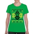 thumbnail image 2 of Irish for Today St. Patricks Day Ugly Sweater Design Women's T-shirt, 2 of 3
