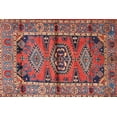 thumbnail image 1 of Ahgly Company Machine Washable Indoor Rectangle Traditional Fire Brick Red Area Rugs, 8' x 10', 1 of 7