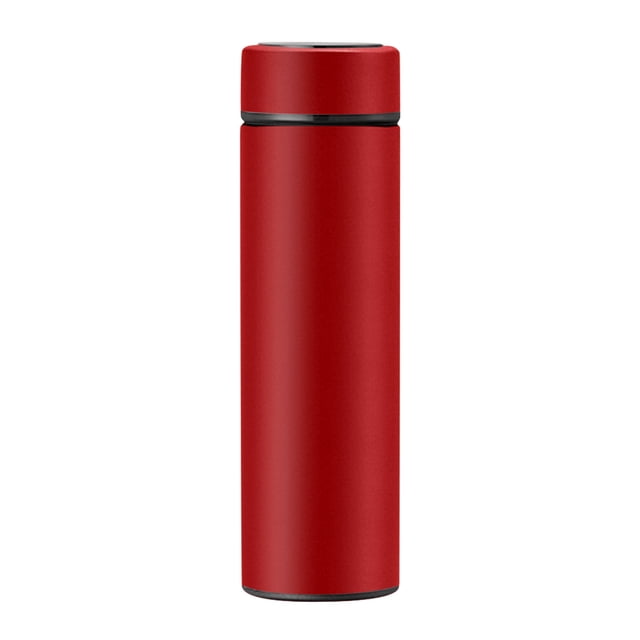 Binwennn Coffee Mug Set with Words Stainless Steel Vacuum Flask Smart Kettle LCD Screen Display Temperature