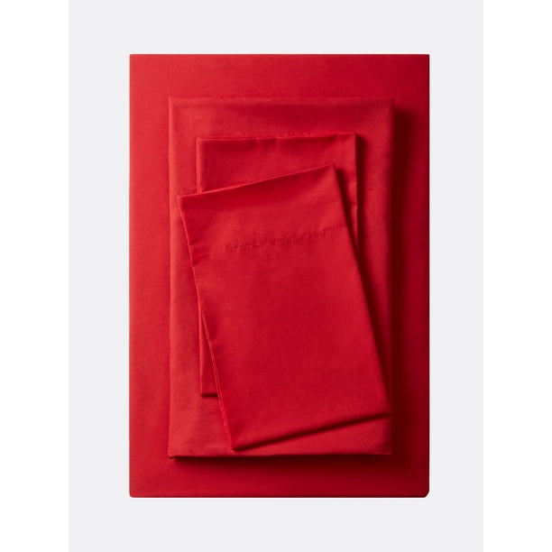 Mainstays 200 Thread Count Full Fitted Sheet, Sheet Collection, Rich