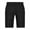Black, variant on Turilly Plus Size Shorts for Men Stripe Casual Five-point Pants Suit Shorts with Pockets Button Pants