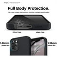 thumbnail image 5 of elago Compatible with iPhone 12 Case, iPhone 12 Pro Case, Liquid Silicone Case for iPhone 12, Case for iPhone 12 Pro 6.1 Inch (Black), 5 of 7