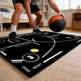 thumbnail image 6 of MezoJaoie Dribble Mat Basketball Ball Sports Training Gear Basketball Footstep Practice Mat for Kids Adults Players Athletes School Teams Trainers Fitness Enthusiasts PE Teachers Home Gym, 6 of 10