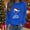 Blue, variant on FDGIU Trendy 2025 Women's Xmas Sweater – Funny Print Long Sleeve Pullover, Winter Casual Tunic