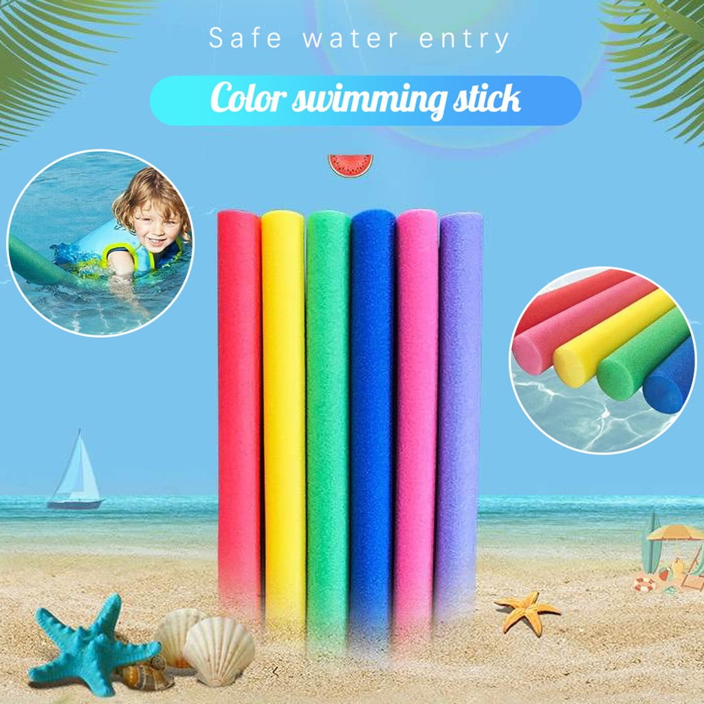 Colorful Foam Pool Swim Noodle 5 Pack 