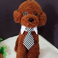 thumbnail image 3 of Mascota corbata perro pajarita perro raya corbata mascota bufanda escote falso toalla de agua MFZFUKR BST2002697-1, 3 of 5