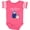 Football Pink and White, variant on Inktastic Happy Birthday, Mama- Cute Penguins Boys or Girls Baby Bodysuit