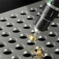 thumbnail image 6 of Titanium Step Drill Bit,High Speed Steel Drill Cone Bits for Sheet Metal Hole Drilling Cutting, HSS Multi Size Hole Stepped Up Unibit for DIY Lovers Electrician Sliver 14Mm, 6 of 6