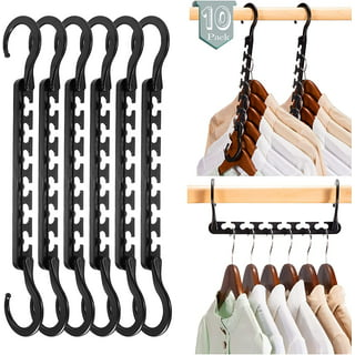 Space Saving Hanger Hooks Clothes Hanger Connector Hooks AS-SEEN-ON-TV,  18PCS Triangle Hooks for Saving Closet Space Closet Organizers Space Savers  (Bear) - Yahoo Shopping