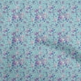 thumbnail image 1 of oneOone Polyester Spandex Light Blue Fabric Floral Fabric For Sewing Printed Craft Fabric By The Yard 56 Inch Wide, 1 of 5