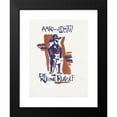 thumbnail image 2 of Leo Gestel 18x24 Black Modern Framed Museum Art Print Titled - Design for Book Binding by the Kleine Rudolf by Aart Van Der Leeuw (1891), 2 of 5