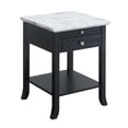 thumbnail image 2 of Pemberly Row End Table with Drawer and Slide in Black Wood Finish, 2 of 4