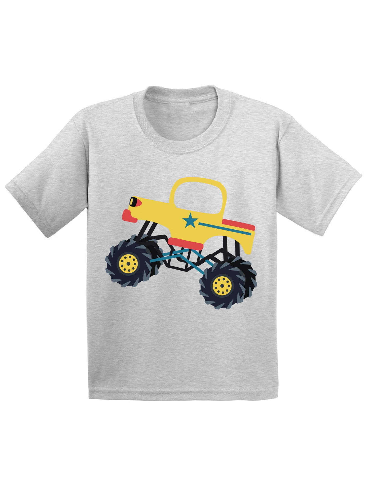 Baby T Shirts For 18M - 6- 12- 18- 24 Months - Monster Truck T-shirt -  Walmart.com