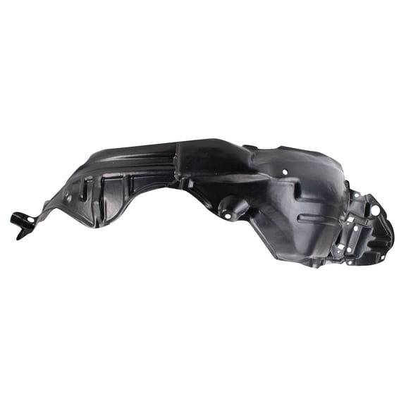 TRQ Front Left Inner Fender Liner Black Drivers Side Fits Select 2012-2014 Toyota Prius C TO1248185