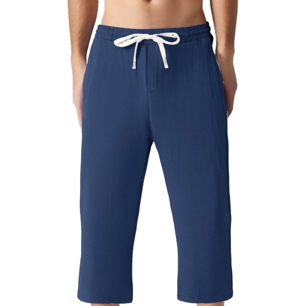 Pantalones informales para hombre para actividades al aire libre: cómodos para relajarse en verano y otoño