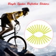 thumbnail image 1 of Graflsoa High-Visibility Bicycle Spoke Reflectors - 24PCS Multicolor Reflective Safety Sticks for Enhanced Night Riding & Stylish Bike Decoration, 1 of 6