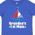 thumbnail image 4 of Inktastic Grandpas First Mate Nautical Sailboat Boys Toddler T-Shirt, 4 of 5