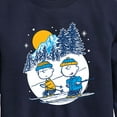 thumbnail image 3 of Peanuts - Charlie Brown And Linus Skiing - Toddler And Youth Crewneck Fleece Sweatshirt, 3 of 6