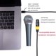 thumbnail image 4 of Cable USB C una XLR Hembra Tipo C Macho una XLR Hembra de 3 Conector de Cable de MicróFono Cable de Datos de Audio de Computadora 2 Metros, 4 of 5
