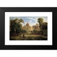 thumbnail image 2 of Luis Coto 24x17 Black Modern Framed Museum Art Print Titled - The Collegiate Church of Guadalupe (1859), 2 of 5