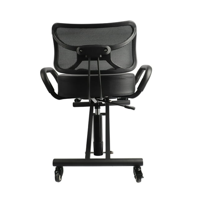 Chaise à Genoux avec Soutien Dorsal, Chaise à Genoux Réglable Ferme et Durable Tabouret Orthopédique pour Bureau pour Banque pour Salle de Réunion pour Maison Tâche pour Réception