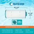 thumbnail image 3 of Hurricane HF5H352-01 Spa Filter Cartridge for PPM35SC-F2M, Unicel 5CH-352, Filbur FC-0196, 3 of 9