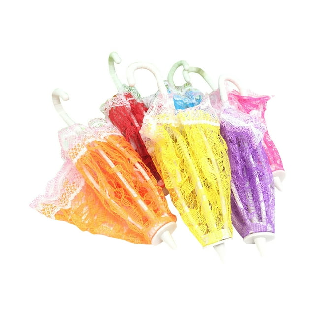 Doll Umbrella Lace Creative Decorative Mini Umbrella Doll Accessories for Doll