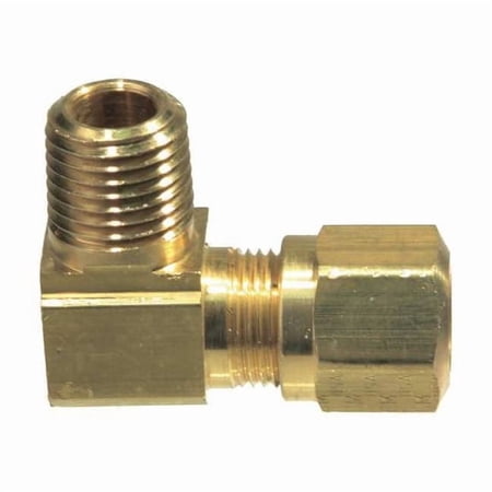 Tramec Male Elbow Compression Brass 3/8In Tube 969-6-6NS