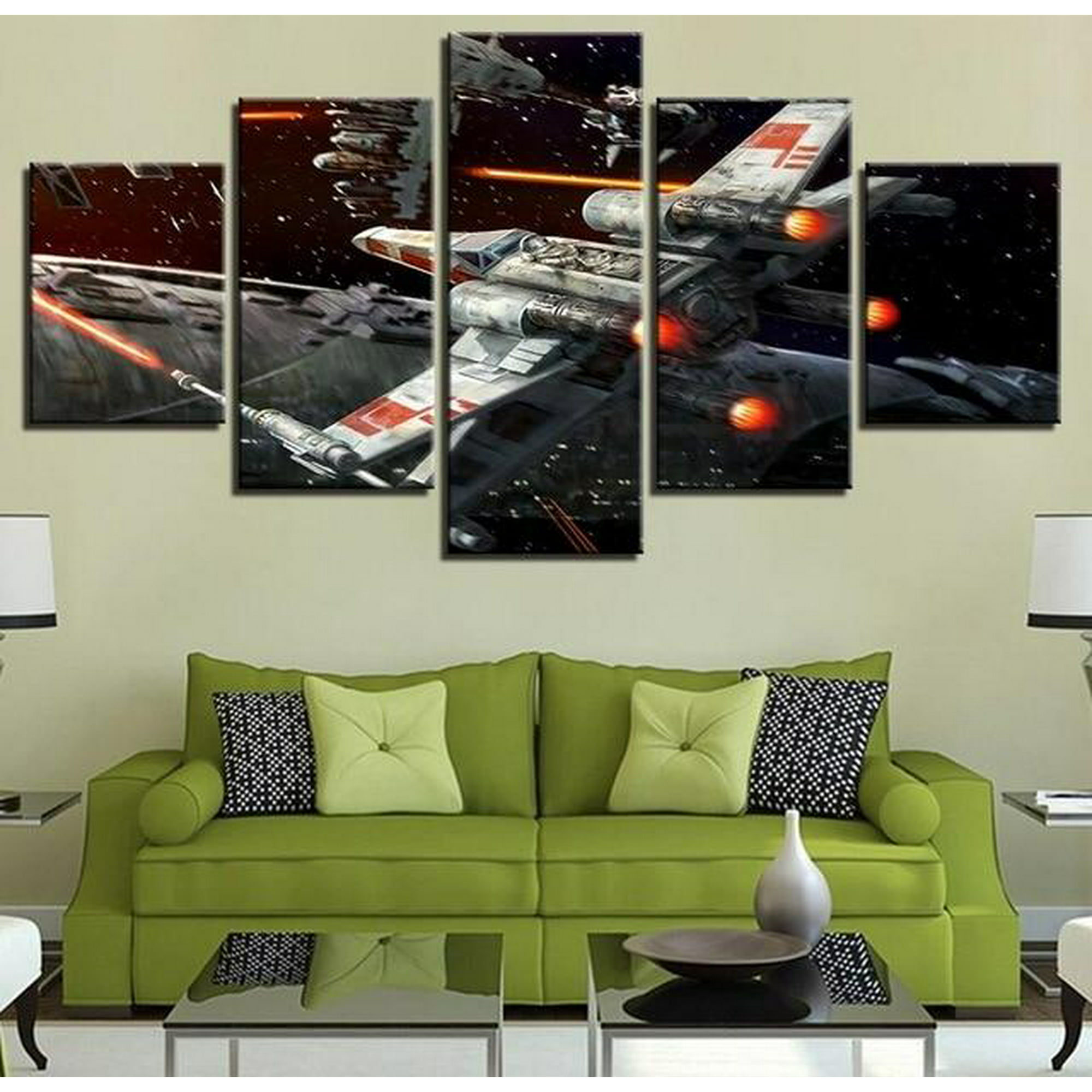 Star Wars 5 Piece Hd Multi Panel Canvas Wall Art Frame | Walmart Canada
