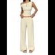 thumbnail image 1 of Conjuntos de Dos Piezas para Mujer, Top Corto Informal de un Solo Hombro, Pantalones Anchos y Conjuntos Y2K A Juego. Amarillo L, 1 of 7