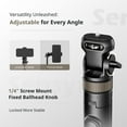 thumbnail image 4 of Sensyne Trípode para teléfono de 72 pulgadas, trípode extensible para iPhone y palo selfie con soporte para teléfono desmontable y control remoto inalámbrico, trípode para iPhone compatible con todos, 4 of 5
