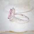 thumbnail image 4 of EOEMY Women 925 Silver Rings Pretty Cubic Zirconia Wedding Party Gifts Sz 6-10, 4 of 7