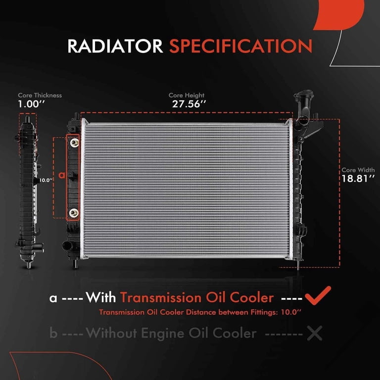 13499 Radiator A-Premium Radiator Suzuki Grand Vitara Engine Coolant Radiator With ...