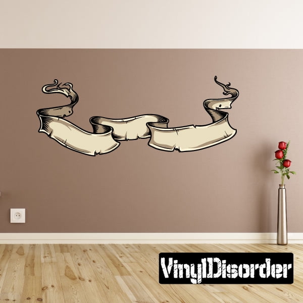 Scroll Wall Decal Vinyl Car Sticker Uscolor014 25 Inches