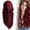 A, variant on Stylish 26-Inch Black Wig - Middle Part Curly Wavy Wig, Heat-Resistant Synthetic, Lightweight, Natural Looking, Cosplay, Daily Use, Women's Fashion, Holiday, Christmas, Thanksgiving, Adjustable Fit